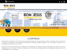 Tablet Screenshot of grupobomjesus.com.br